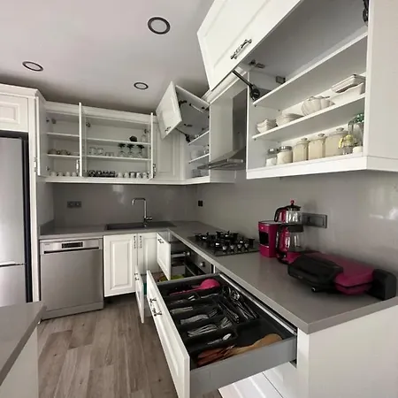 Villa Guemuesluekte Havuzlu-bahceli-3 Yatak Odali Muestakil *